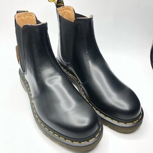 Dr.Martens 2976 Platfrom Chelsea Boots Black Size US 9